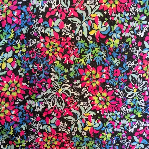 Lilly Pulitzer Diann Mini Dress in Multi Feeling Fintastic Pattern - Picture 8 of 8